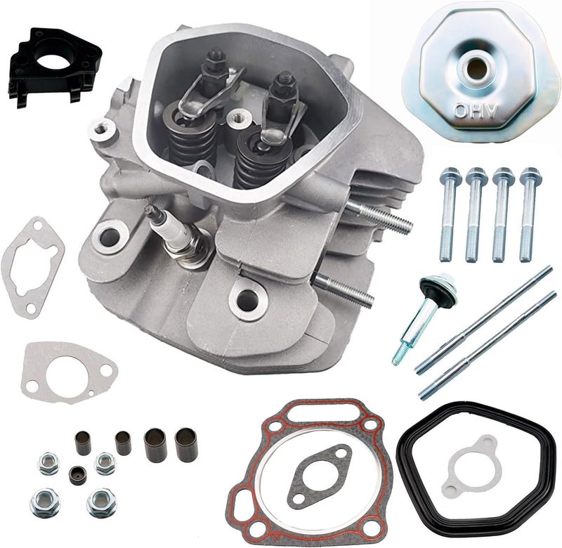 HZ Assembled Cylinder Head Kit Compatible with Honda GX340 GX390 11HP 13HP Engine and Power Equipment - Image 1